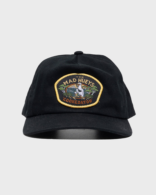 The Mad Hueys Eshay Cookedatoo Unstructered Snapback - Black