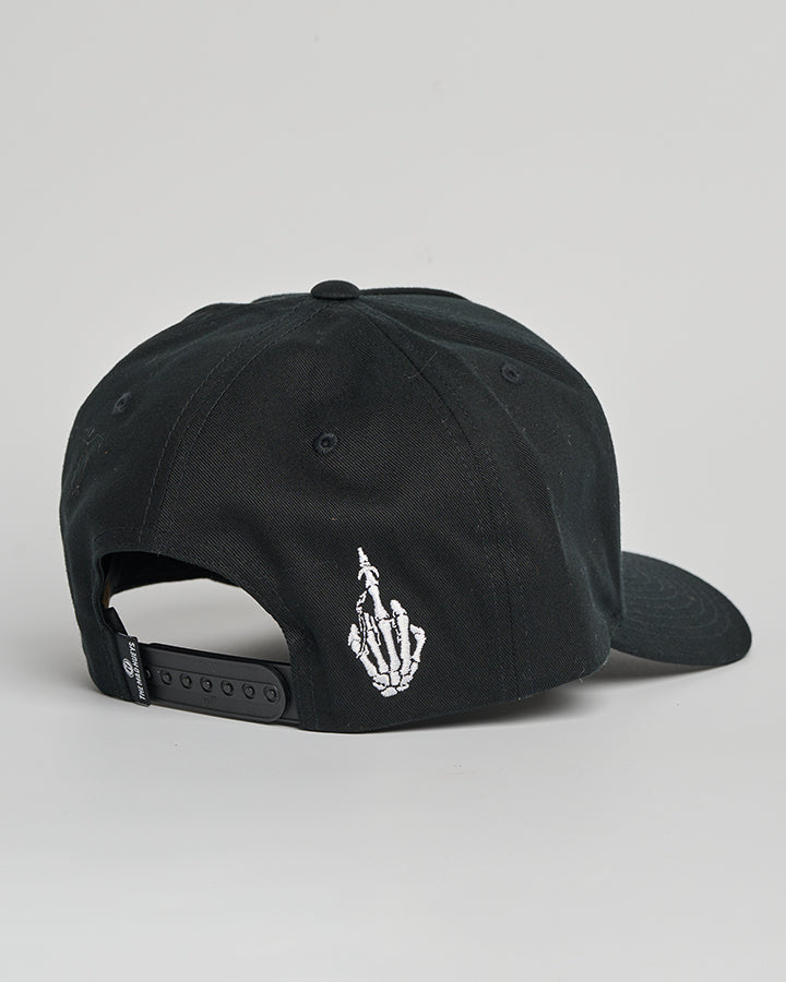 The Mad Hueys Fkrs Ahoy Twill Snapback - Black