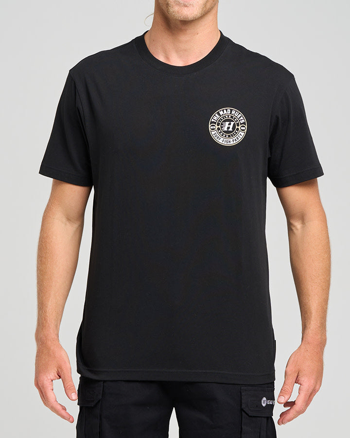 The Mad Hueys  Hueys Good Life SS Tee - Black