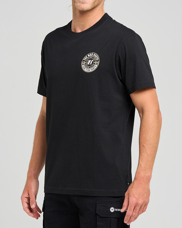 The Mad Hueys  Hueys Good Life SS Tee - Black