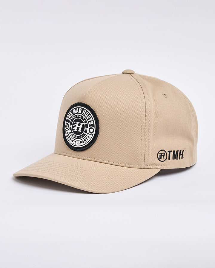 The Mad Hueys 'Hueys Good Life Twill Snapback - Tan