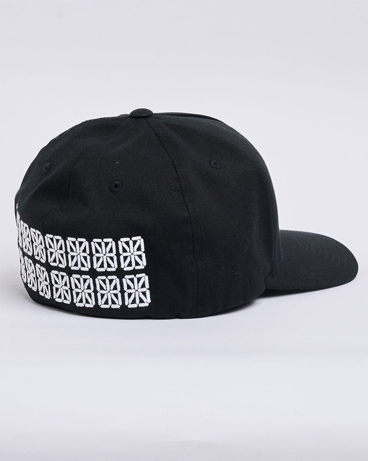 The Mad Hueys  Hueys Sketch Twill Flexfit - Black