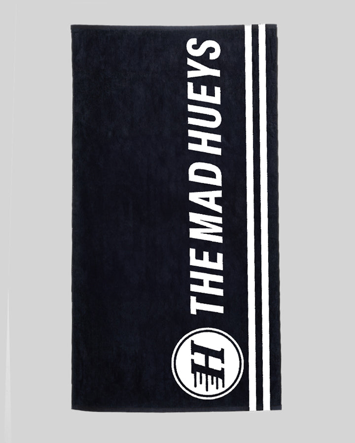The Mad Hueys 'Hueys Surf Towel - Black