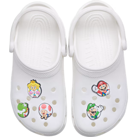 Crocs Jibbitz Charms 5 Pack - Super Mario Core