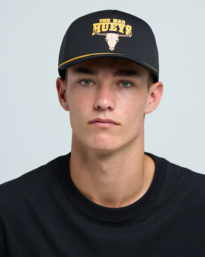 The Mad Hueys Keg Kelly Foam Trucker - Black