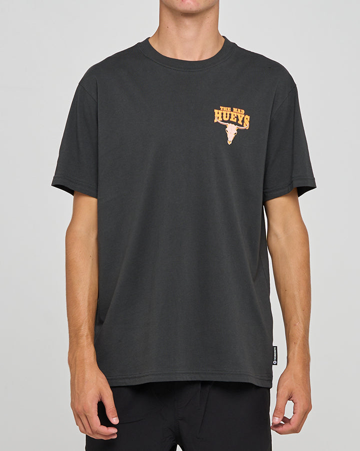 The Mad Hueys Keg Kelly SS Tee - Vintage Black