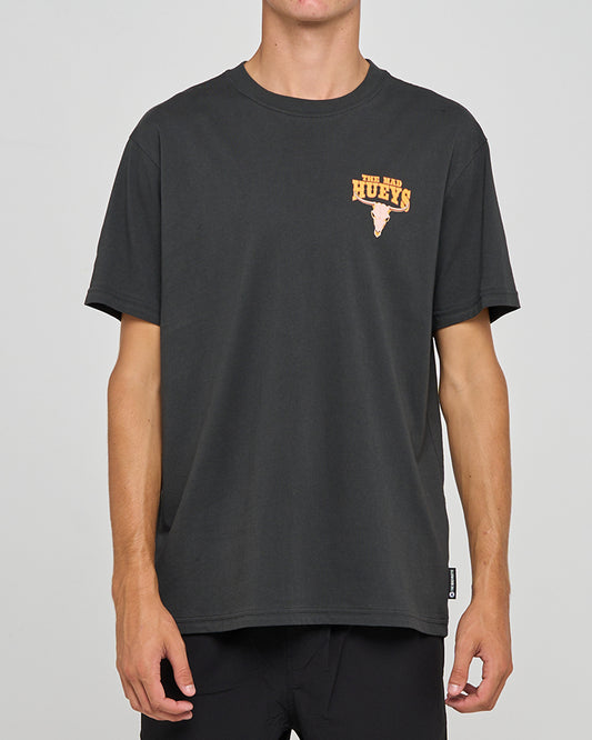 The Mad Hueys Keg Kelly SS Tee - Vintage Black