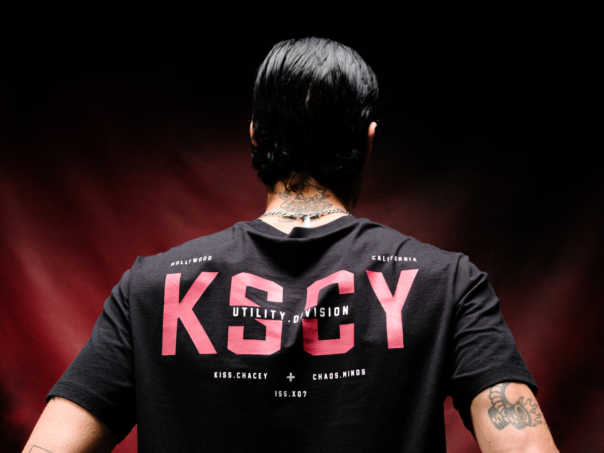 Kiss Chacey Void Dual Curved Tee - Jet Black