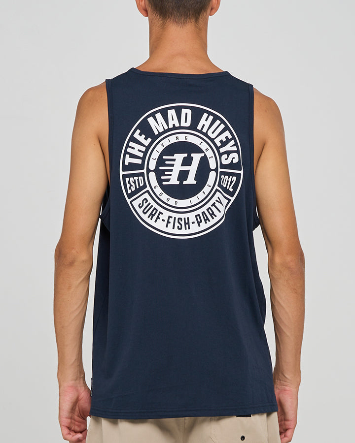 The Mad Hueys Living Hueys Tank - Navy