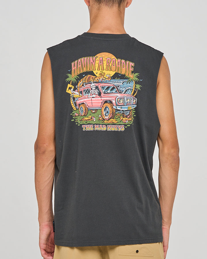 The Mad Hueys Roadie Muscle - Vintage Black