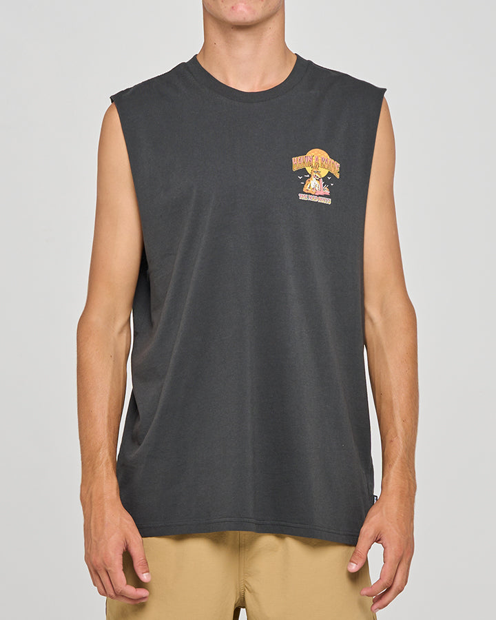 The Mad Hueys Roadie Muscle - Vintage Black