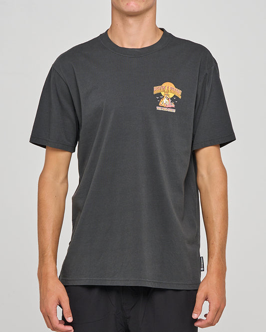 The Mad Hueys Roadie SS Tee - Vintage Black