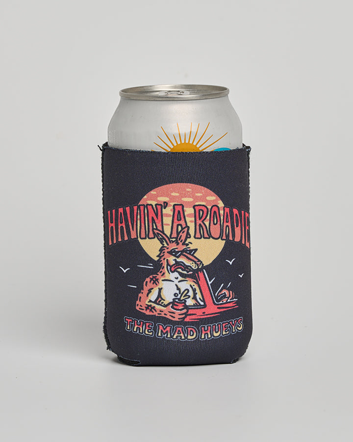 The Mad Hueys Roadie Stubby Cooler - Black