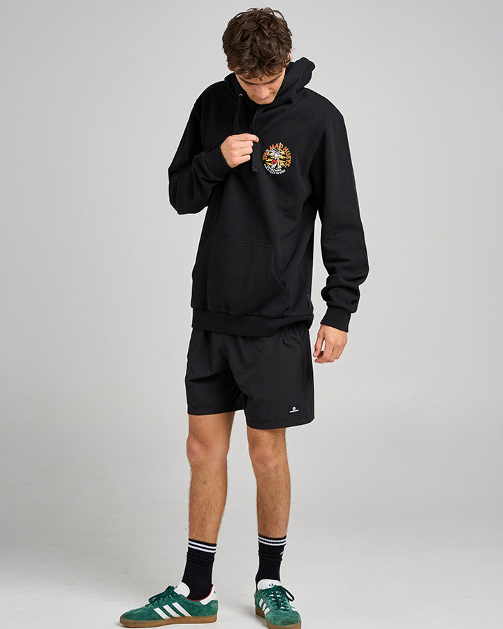 The Mad Hueys Searching For Some Fks Hooded Pullover Black - Black