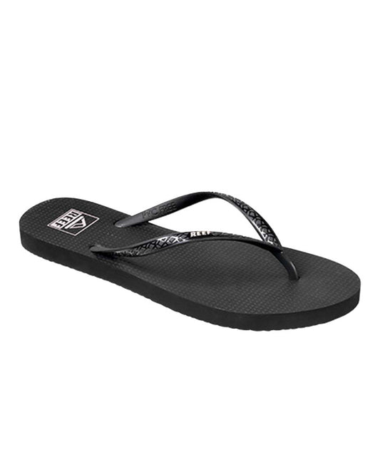 Reef Seaside Thong - Black/White