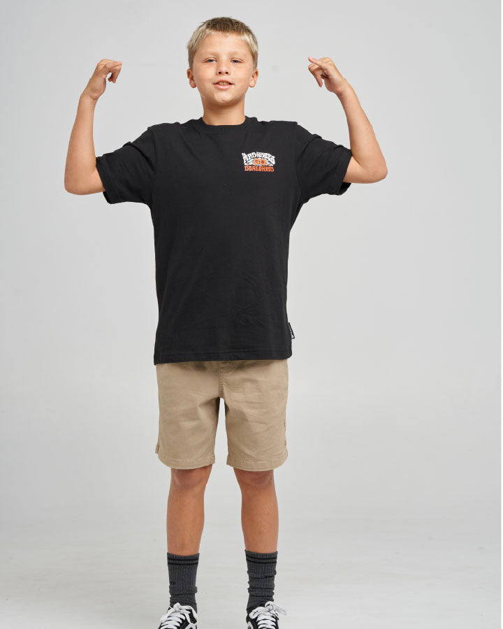 The Mad Hueys Shred Dead Youth SS Tee - Black