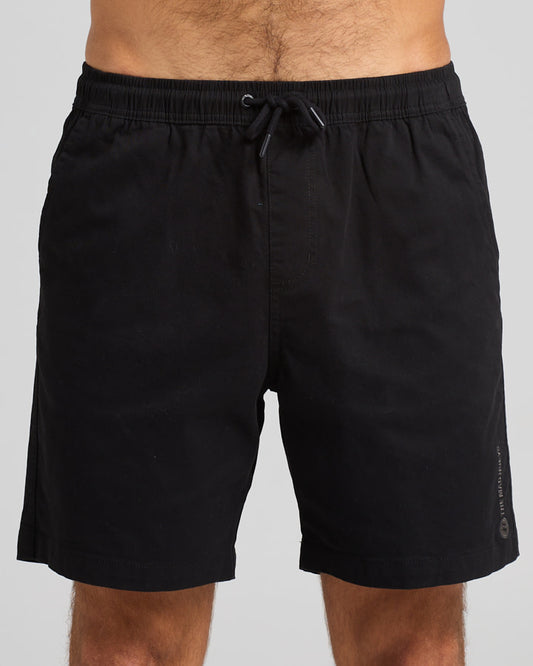 The Mad Hueys  Stranded 18" Chino Short - Black