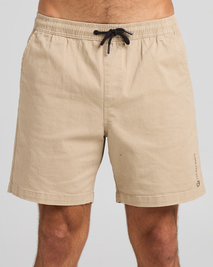 The Mad Hueys  Stranded 18" Chino Short - Taupe