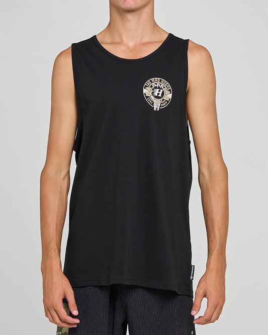 The Mad Hueys Surf Hueys Tank - Black