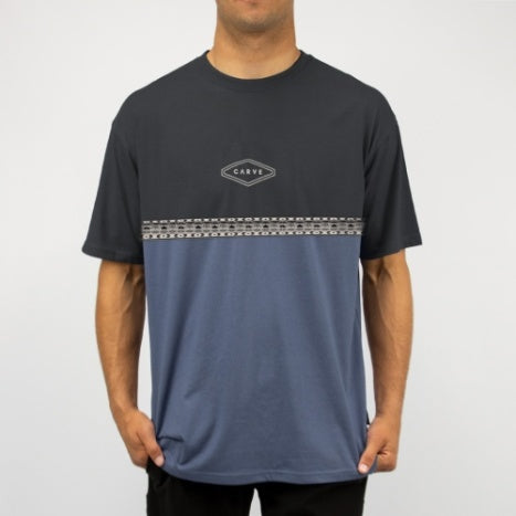Carve Kindred Oversized SS Tee - Indigo