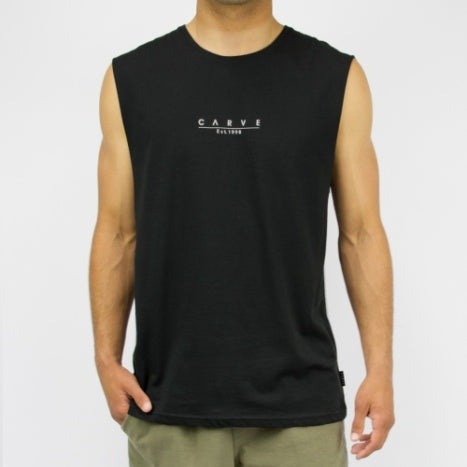 Carve Legacy Muscle Tee - Black
