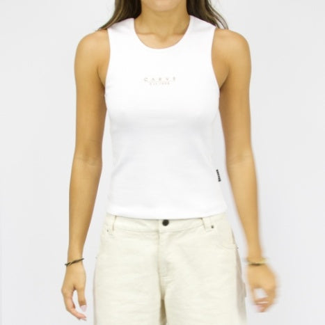 Carve Moda Womens Tank Top - White