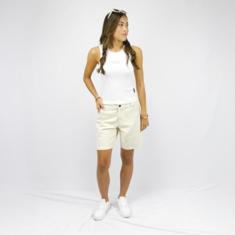 Carve Moda Womens Tank Top - White