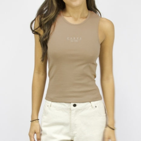 Carve Moda Womens Tank Top - Nude