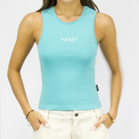 Carve Moda Womens Tank Top - Aqua