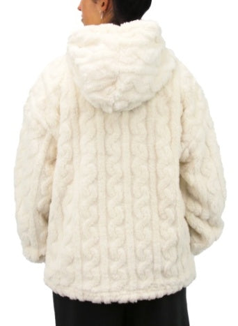 Carve Amara 2.0 Girls Pullover Hoodie - Milk