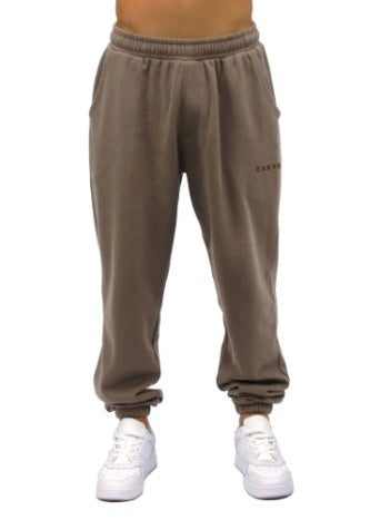 Carve Bowen Mens Elastic Waist Track Pant - Driftwood