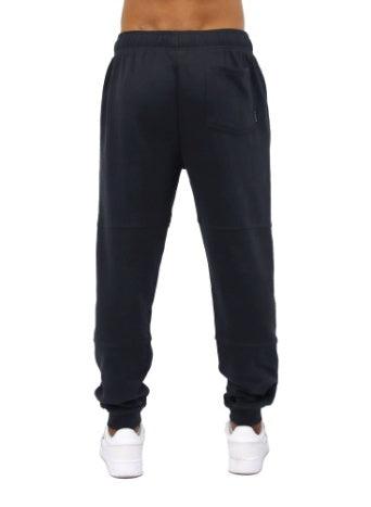 Carve Fluid Mens Elastic Waist Rib Ankle Cuff Trackies - Charcoal
