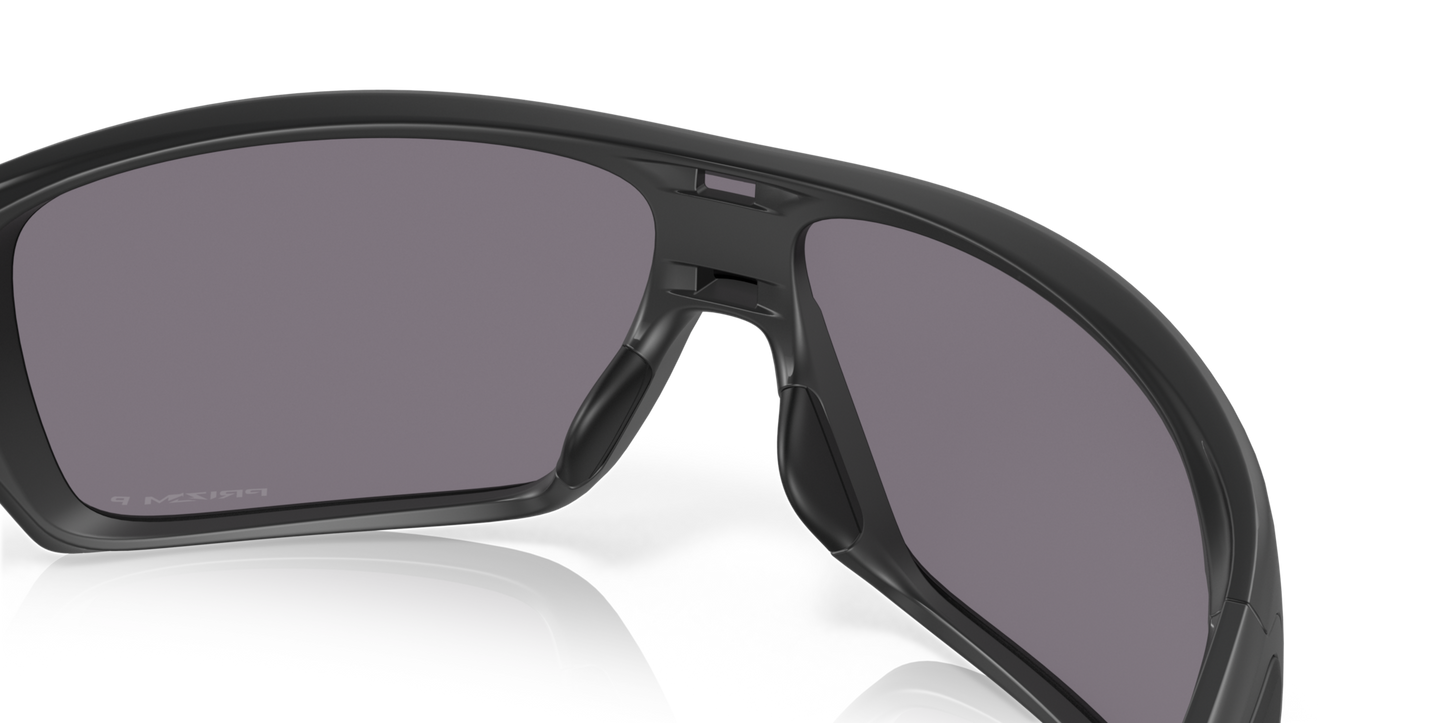 Oakley Turbine Rotor - Matte Black With Prizm Grey Polarized Lenses