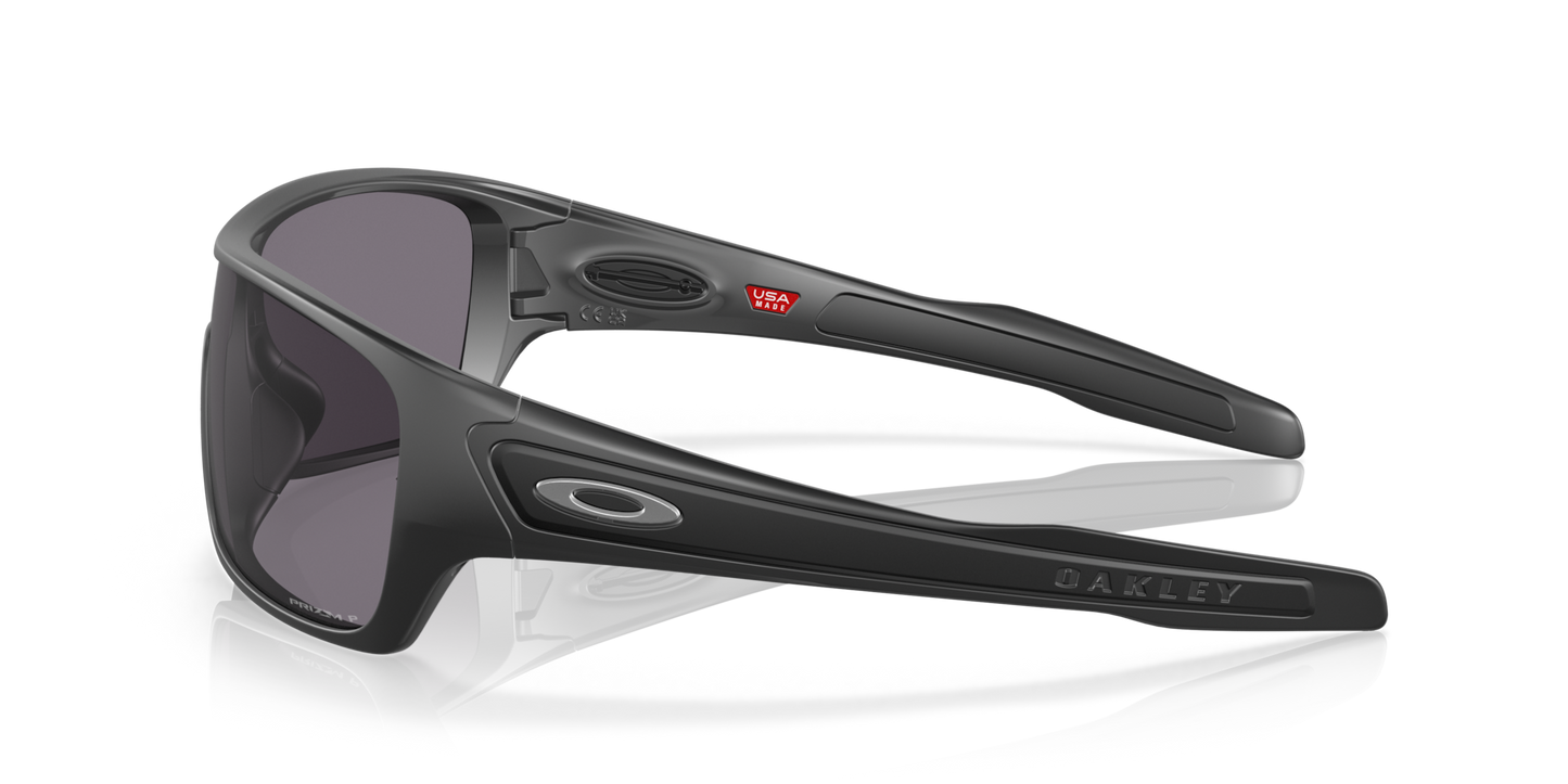 Oakley Turbine Rotor - Matte Black With Prizm Grey Polarized Lenses