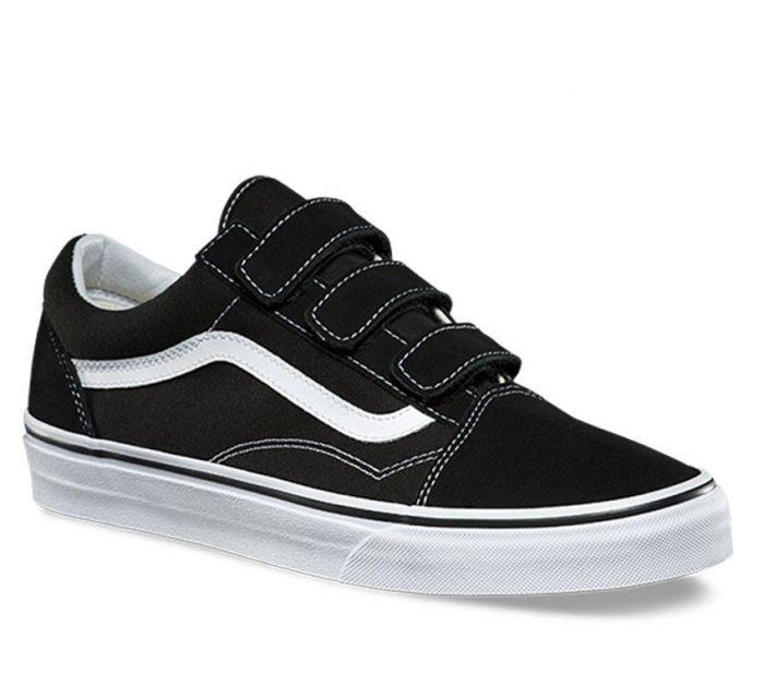 Vans Old Skool Velcro - Black True White