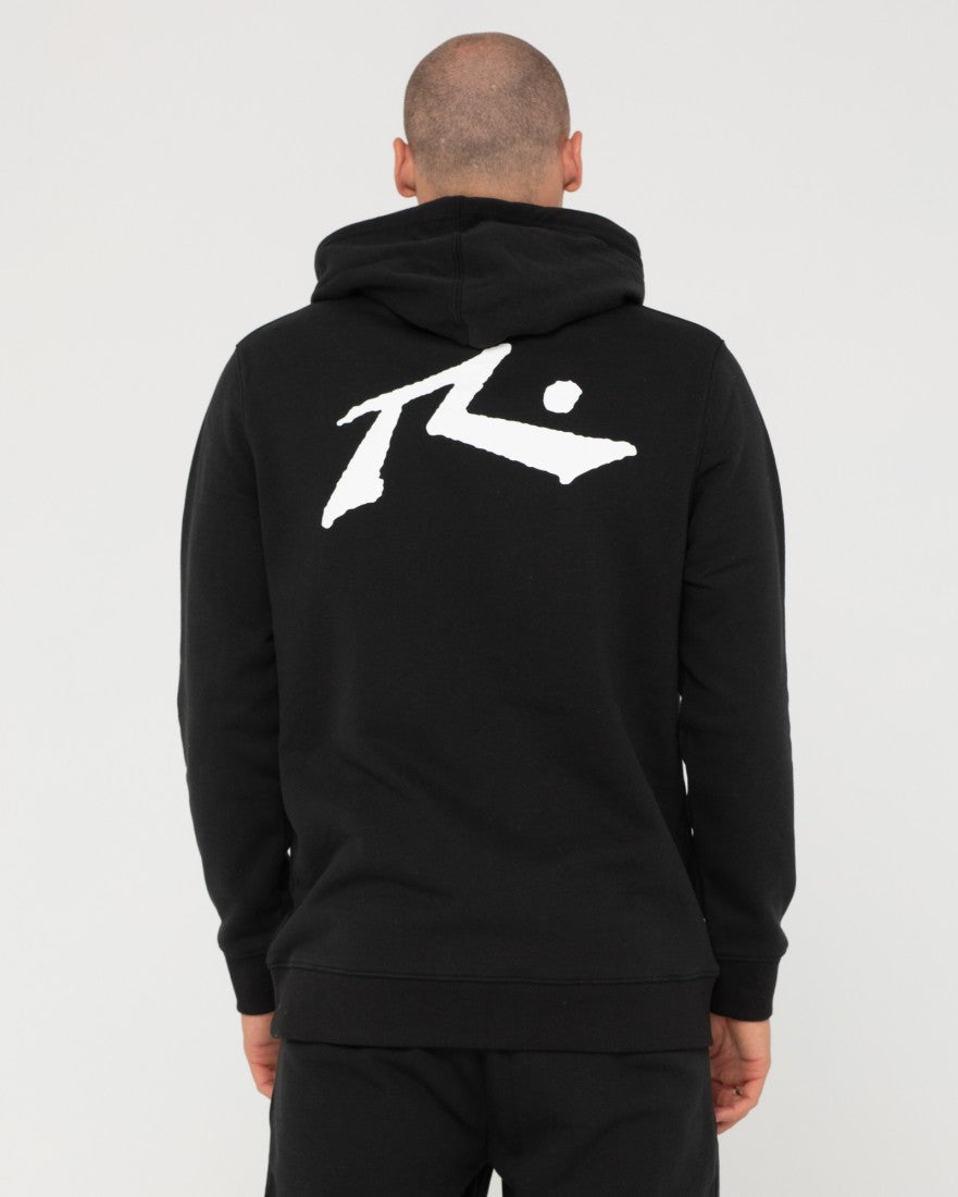 Rusty Competition Hooded Fleece Boys - Black
