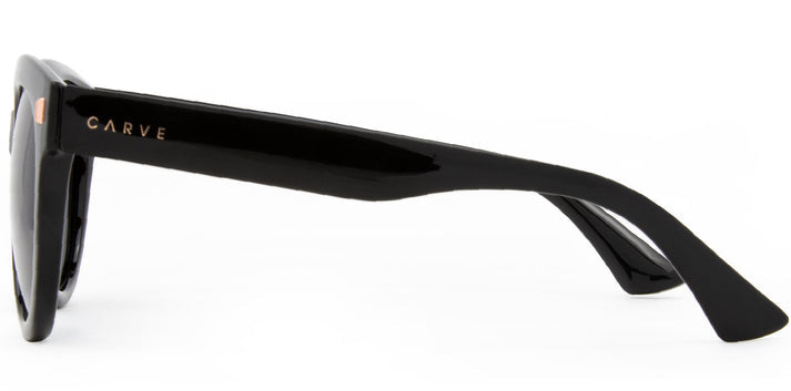 Carve Harpo - Gloss Black Smoke Polarized Lens