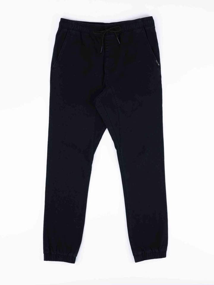 Rusty Hook Out Beach Pant - Boys - Black
