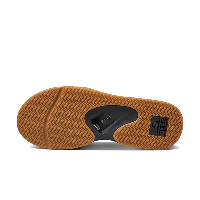 Reef Fanning Thong - Black/Silver