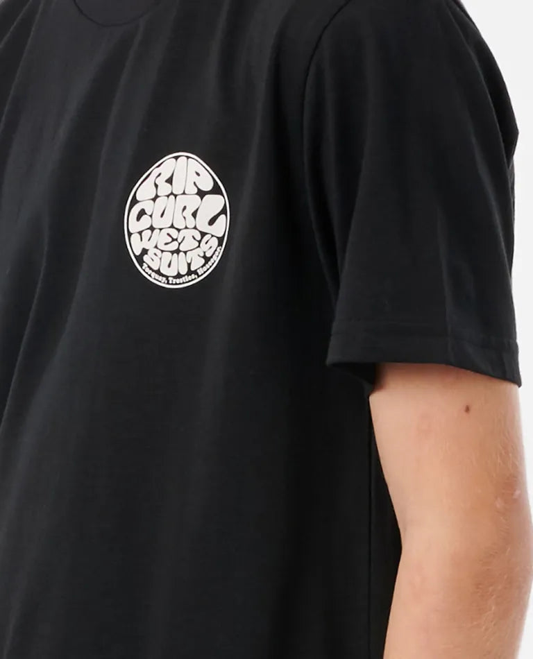 Rip Curl Wetsuit Icon Tee Boy - Black