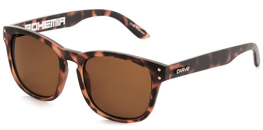 Carve Bohemia - Matt Tort Brown Polarized Lens
