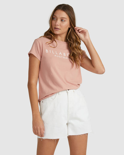 Billabong Serentity Tee - Ash Rose