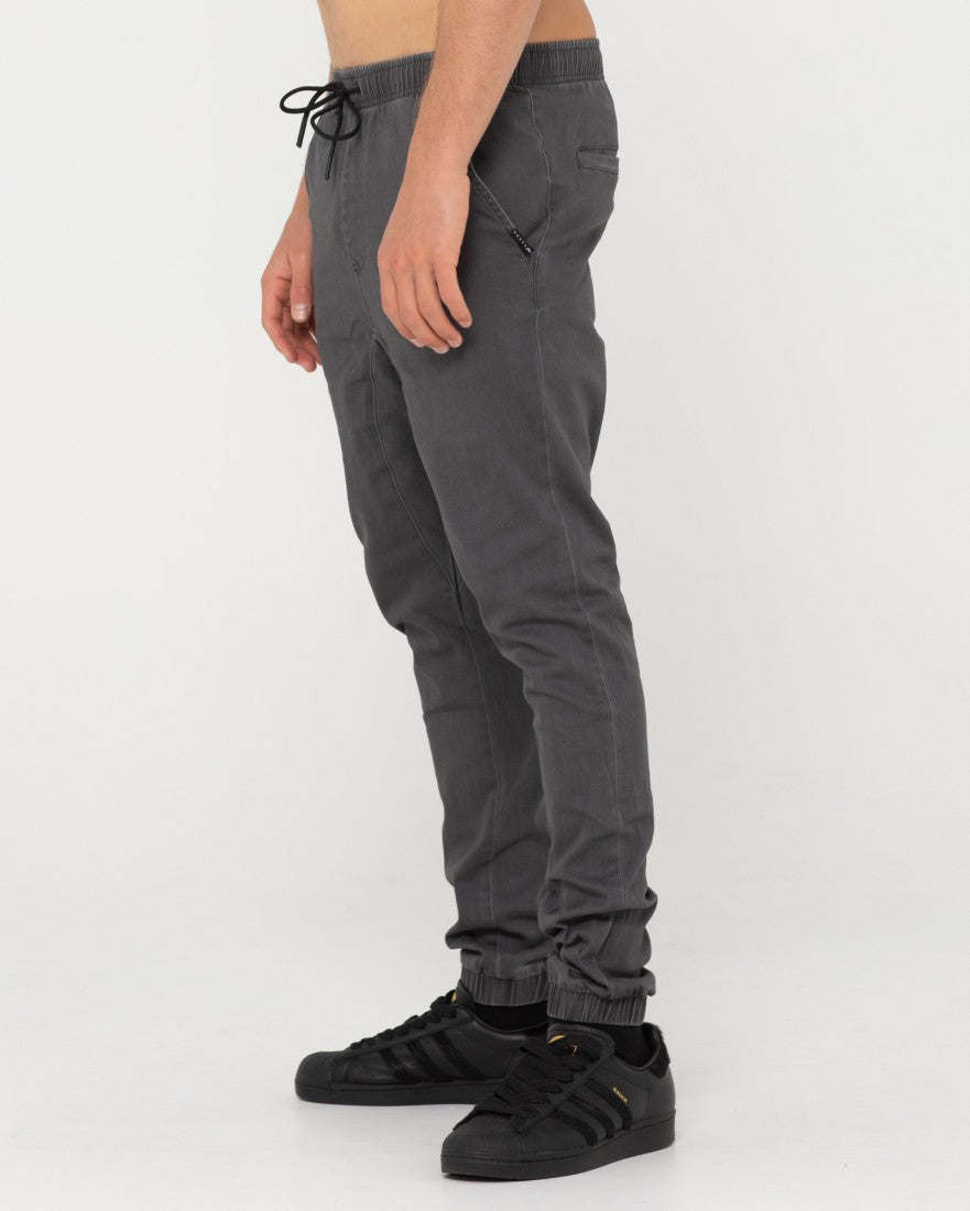 Rusty Hook Out Elastic Pant - Pavement