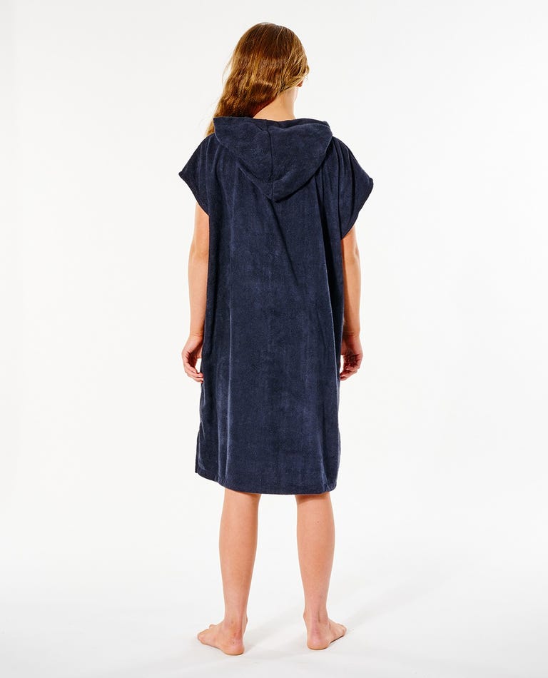 Rip Curl Script Hooded Towel - Girl - Black
