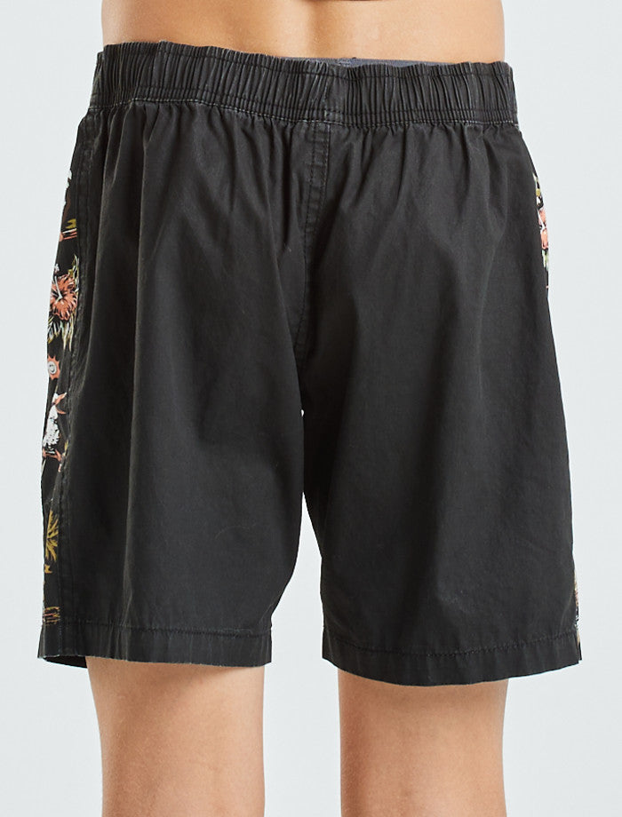 Mad Hueys Vacay Youth Volley 14" - Vintage Black